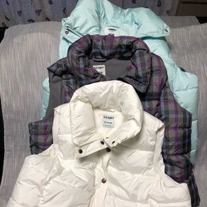 Old Navy Puffer Vests Bundle